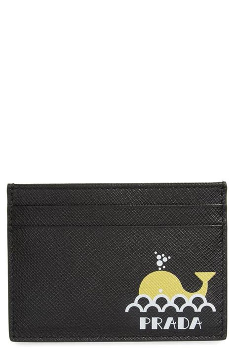 prada card holder bag|card holder prada whale.